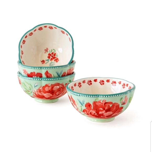 The Pioneer Woman Gorgeous Garden Bowls, Set of 4 - Picture 3 of 3